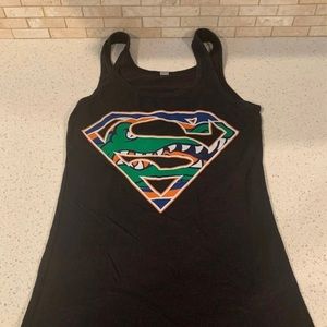 Superman Florida gators tank top